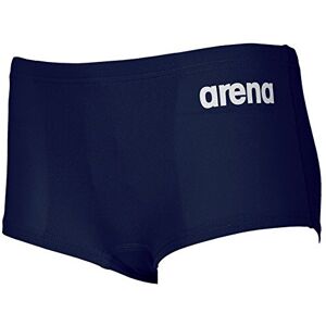 Arena Solid Squared Short JR Bain Minishort, Enfants, Minishort Solid Squared Short Jr, Bleu (Navy/White), 8-9 - Publicité