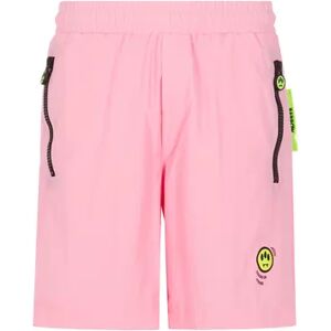 Shorts de bain en nylon Rose S homme