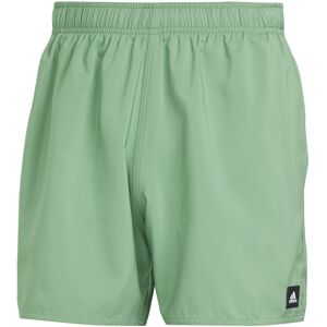 Short de bain uni coupe courte adidas CLX Vert - Publicité