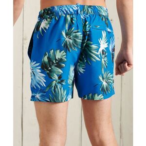 Superdry Super 5s Beach Volley Swimming Shorts Bleu S Homme Bleu S male