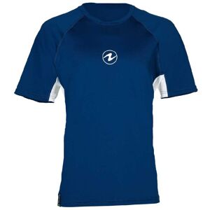 Rashguard Lf Short Sleeve Man Bleu M Bleu M unisex