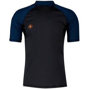 Rashguard Sf Short Sleeve Man Bleu S Bleu S unisex