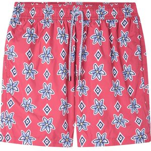 FaÇonnable Capri Flower Volley Swimming Shorts Rouge M Homme Rouge M male