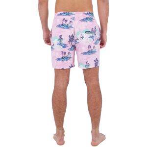 Hurley Cannonball Volley 17´´ Swimming Shorts Rose L Homme Rose L male