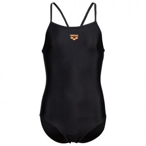 Arena - Girl's Swimsuit Light Drop Solid - Maillot de bain taille 116, noir - Publicité