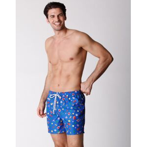 Maillot de bain pour Homme Bleu Imprimé Vacances STAMPA BLU ROYA 4