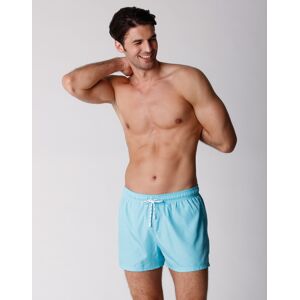 Maillot de bain court pour Homme Bleu avec imprimé Vagues AZZURRO STAMPAT 1