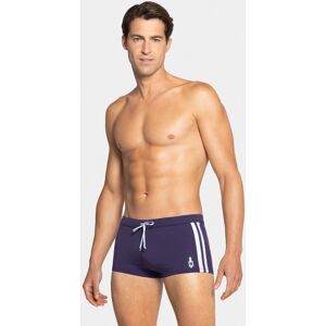 IMPETUS Boxer de bain a rayures laterales VIOLET L homme