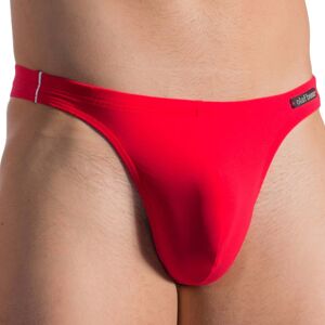 Olaf Benz String de Bain BLU 1200 Rouge FoncÃ© Rouge M - Publicité