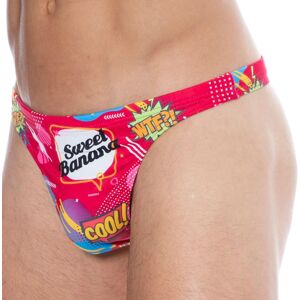 Sweet Banana String de Bain Comics Rose Rose XXL - Publicité