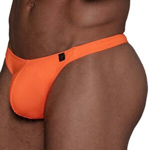 TOF Paris String de Bain Neon Orange Fluo Orange M - Publicité