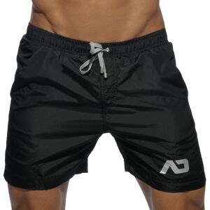 Addicted Short de Bain Long Basic Noir Noir XXL - Publicité