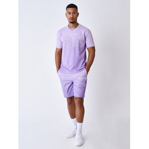 Project X Paris Short de bain imprimé Spray - Couleur - Mauve, Taille - XL