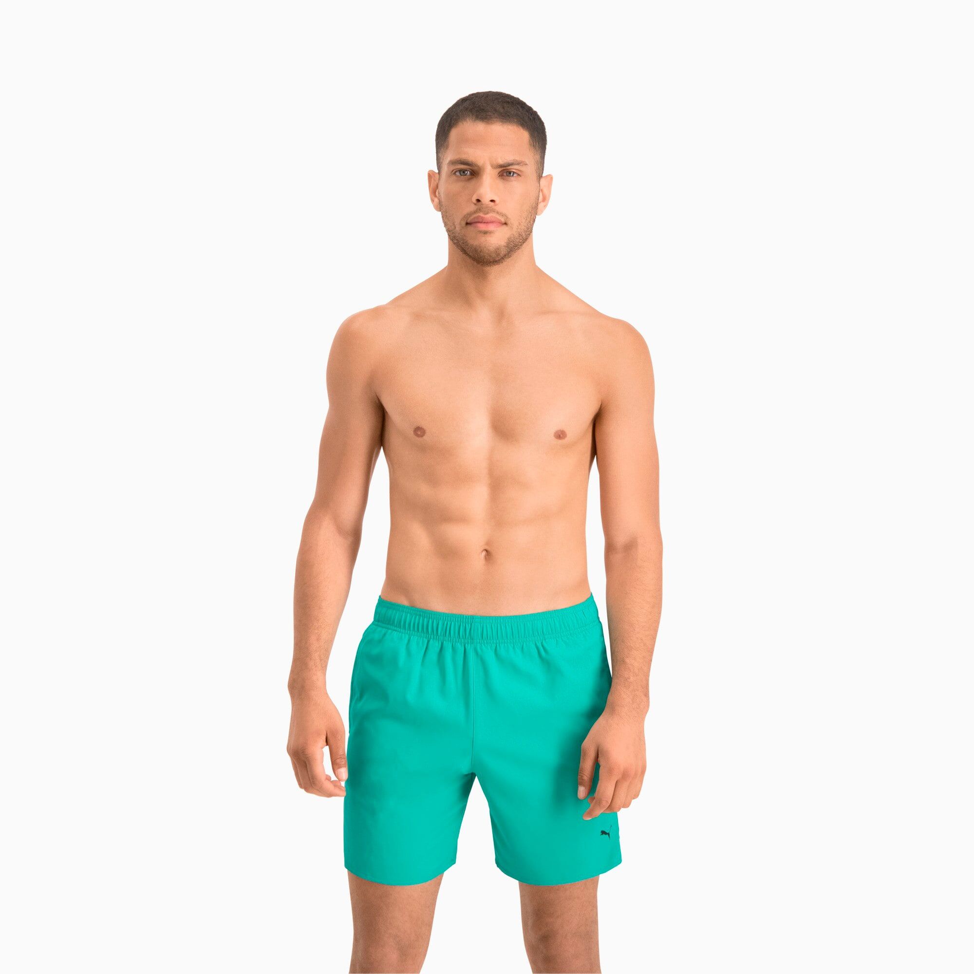 PUMA Short de bain semi-long PUMA Swim avec cordon visible pour Homme, Taille XL, Vêtements