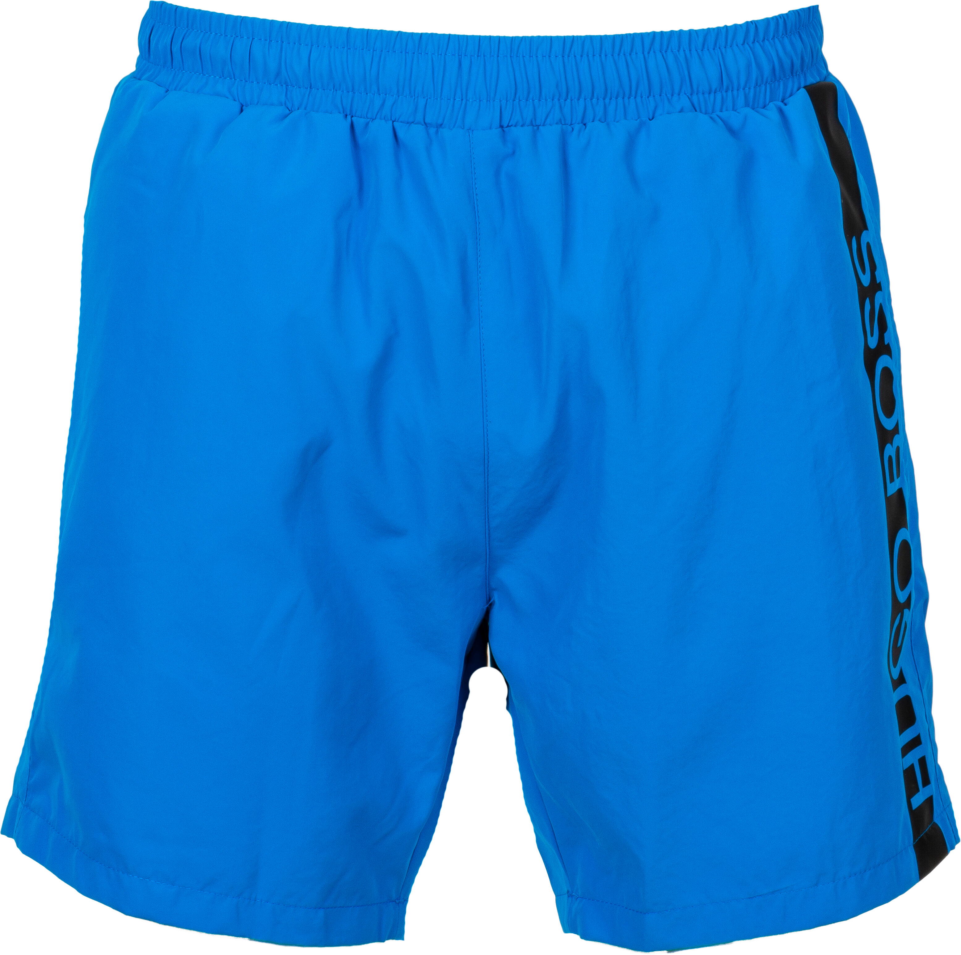 Hugo Boss Short de bain Hugo Boss bleu cobalt à bande noire logotypée - BLEU COBALT -