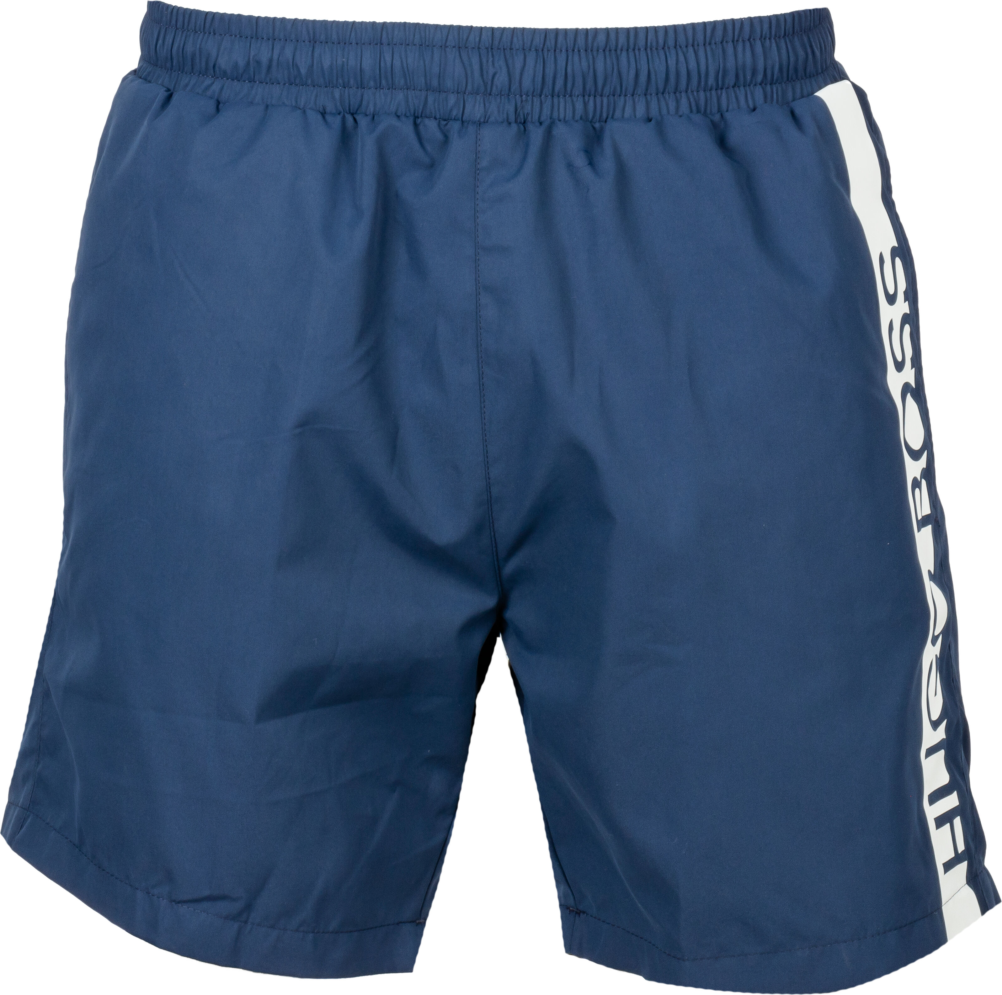 Hugo Boss Short de bain Hugo Boss bleu marine à bande blanche logotypée - BLEU MARINE - XXL