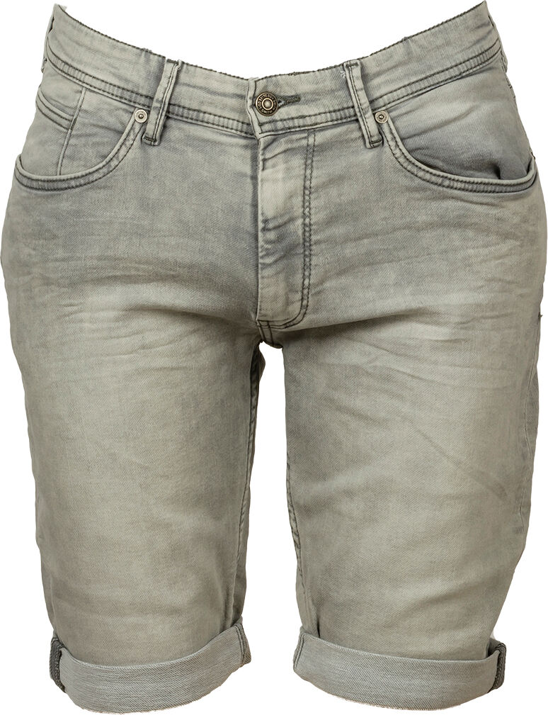 Teddy Smith Short en jean Teddy Smith Scotty 3 en coton mélangé gris - Gris denim - 36