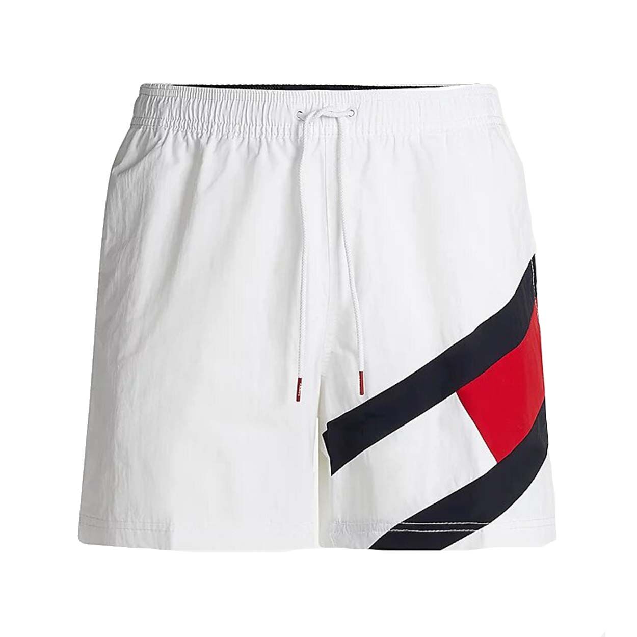 Tommy Hilfiger Underwear Short de bain Tommy Hilfiger Drawstring blanc à logo - BLANC - M
