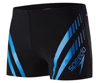 speedo μαγιό sport panel  - black-roya