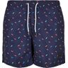 UC Men Sunglasses Pattern Swim Shorts aop kék L male