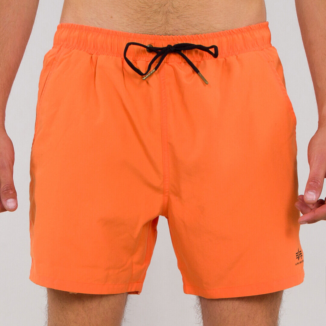 Alpha Industries Basic Swimming Shorts  - Orange