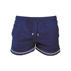 FRANKS BOARDSHORT MID NAVY EMBROIDERED M