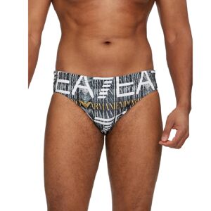 EA7 Costume Uomo Slip Art 901000 4r708 BLACK MONOGRAM