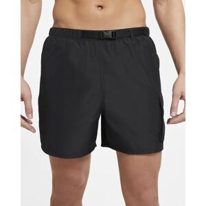 Nike Short de bain repliable à ceinture 13 cm Pour Homme Taille : M Couleur : Black M