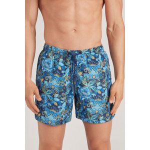 Intimissimi Costume Boxer Mare Stampa Pailsey Azzurro e Oro Uomo Multicolore Taglia M