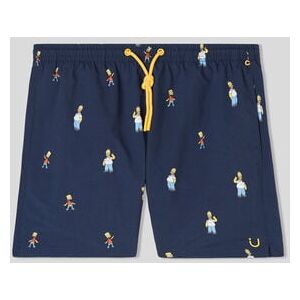 Intimissimi Costume Boxer Mare Stampa The Simpsons Uomo Blu Taglia XL