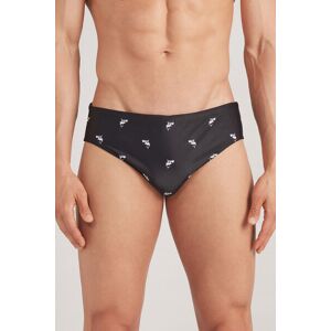 Intimissimi Slip Mare Stampa Squali Uomo Nero Taglia 6