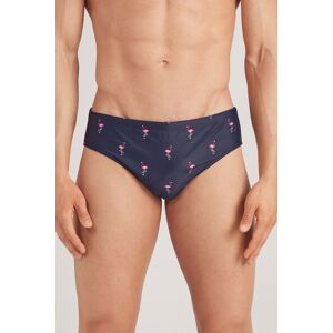 Intimissimi Slip Mare Stampa Fenicotteri Uomo Nero Taglia 6