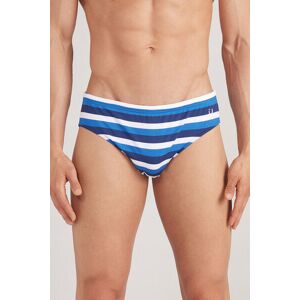 Intimissimi Slip Mare Stampa Righe Uomo Blu Taglia 3