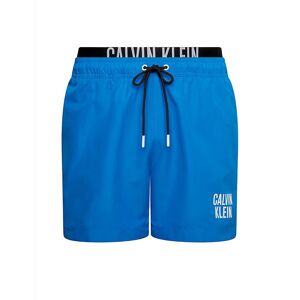 Calvin Costume Boxer Elastico Parlato Blu Uomo S