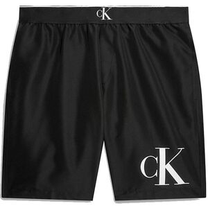 Calvin Costume Boxer Logo Lato Nero Uomo L