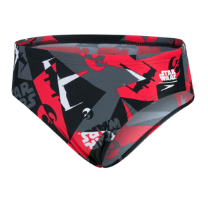 Speedo Slip Alliance Nero Rosso Bambino 8 Anni