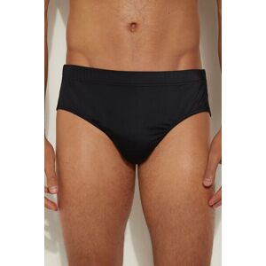 Tezenis Costume Slip Basic Microfibra Tinta Unita Uomo Nero Tamaño M