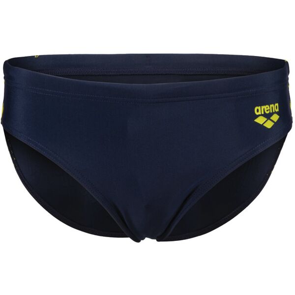 arena logo swim brief - costume da bagno - bambino dark blue/light green 12-13a