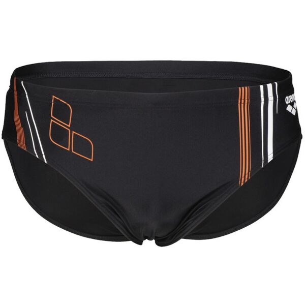 arena swim briefs graphic - slip costume - uomo black 85 fr