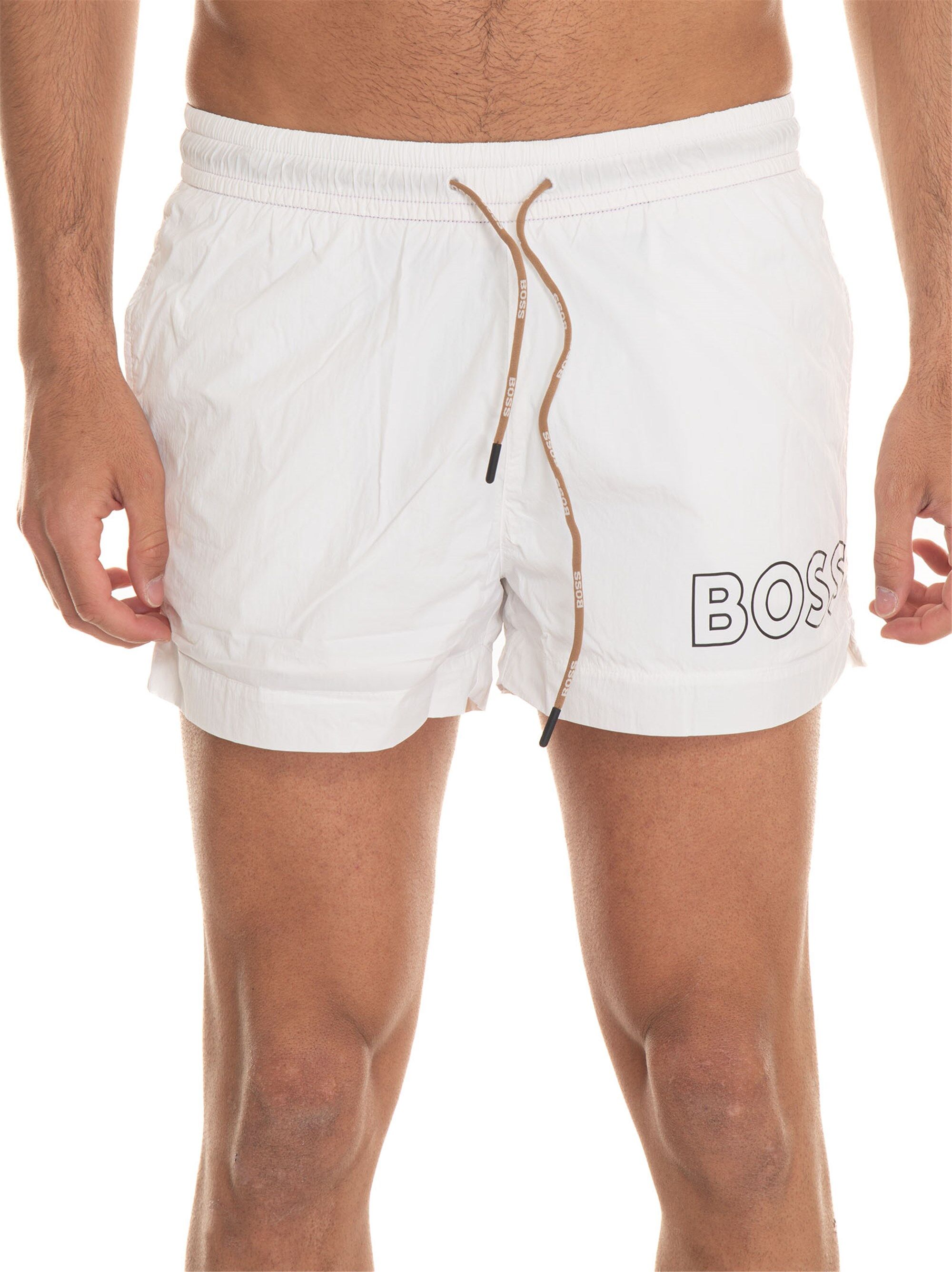 Boss Boxer mare MOONEYE Bianco Uomo XXL