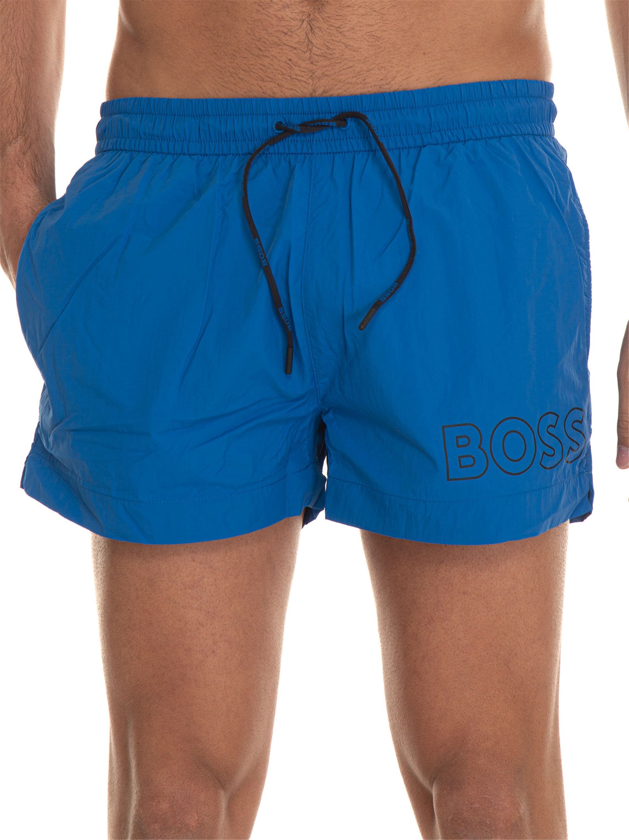 Boss Boxer mare MOONEYE Azzurro Uomo XXL