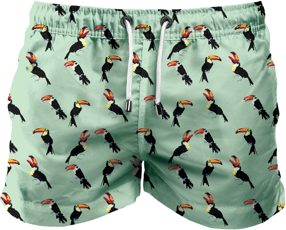 FRANKS BOARDSHORT MID COFFS MINT M