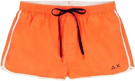 SUN68 Boxer Da Mare Uomo Art H19101 64 Colore Arancio Fluo Misura A Scelta ARANCIO FLUO