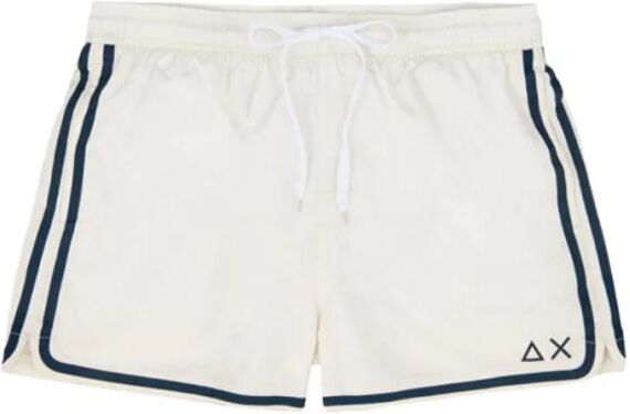 SUN68 Boxer Da Mare Uomo Art H19103 01 Colore Bianco Misura A Scelta BIANCO