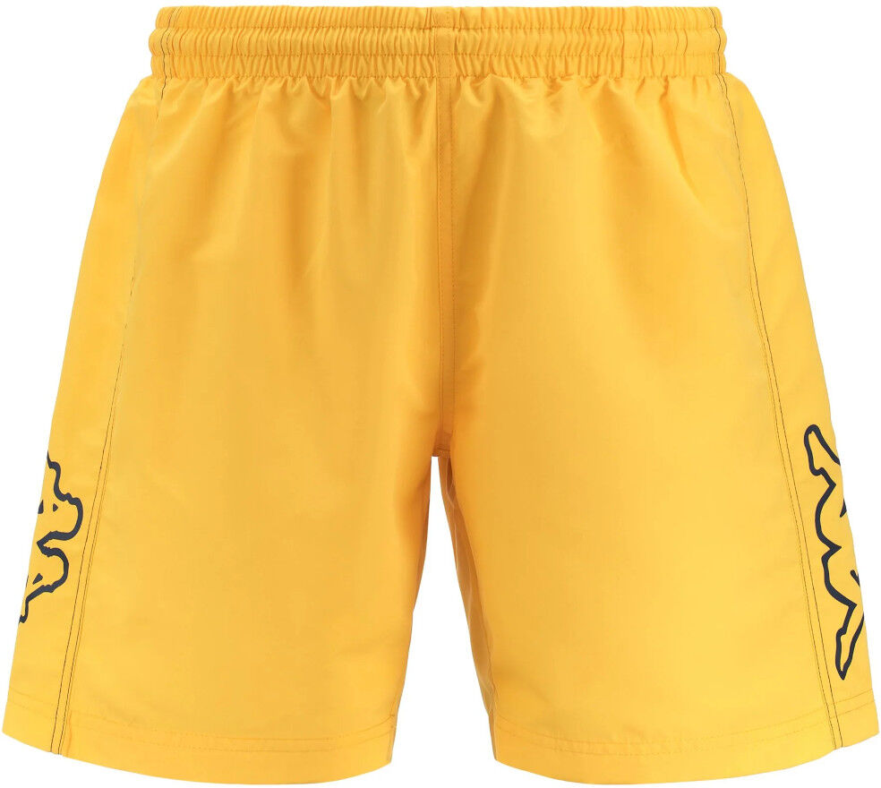 Kappa Costume da Bagno pantaloncini UOMO Banda 222 Giallo LOGO WOGOZ poliestere