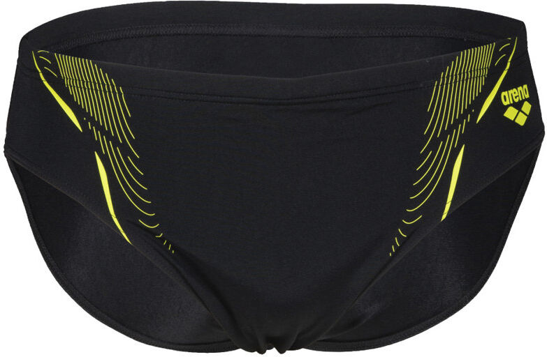 Arena Swim Briefs Graphic - slip costume - uomo Black/Green 80 FR