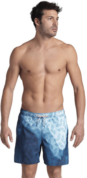 Arena Water Prints Beach M - costume - uomo Blue M