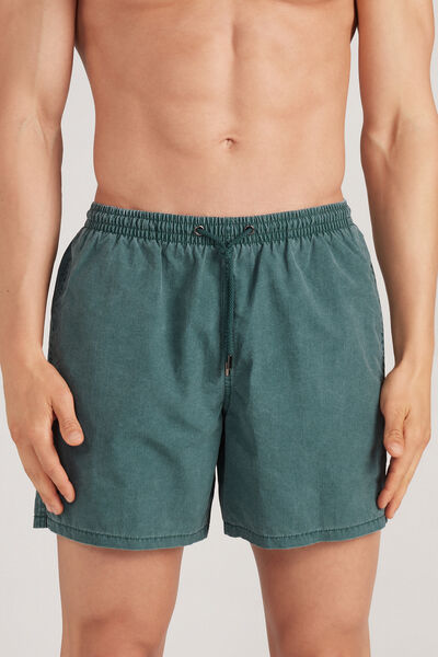 Intimissimi Costume Boxer Mare Washed Collection Uomo Verde Taglia L