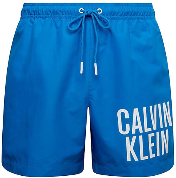 Calvin Costume Boxer Big Logo Azzurro Uomo L