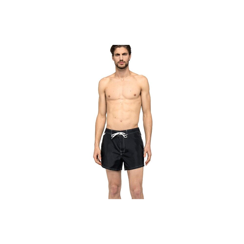 Sundek Costume Boxer Vita Fissa Nero Uomo 34